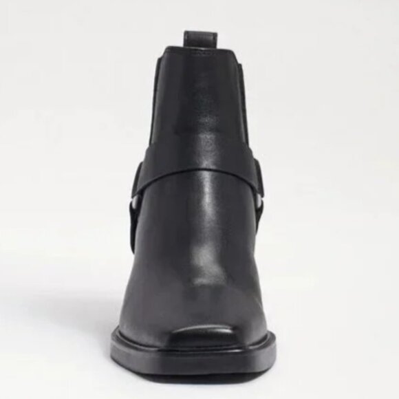 Sam Edelman Bellamie Leather Moto Boots Black Size 7 NIB - Picture 10 of 16